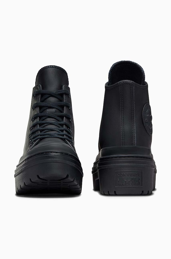 Obuwie Converse trampki skórzane Chuck Taylor All Star Lugged Heel A10369C czarny