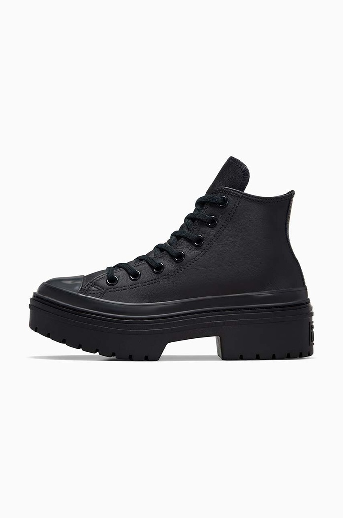 Converse trampki skórzane Chuck Taylor All Star Lugged Heel A10369C czarny
