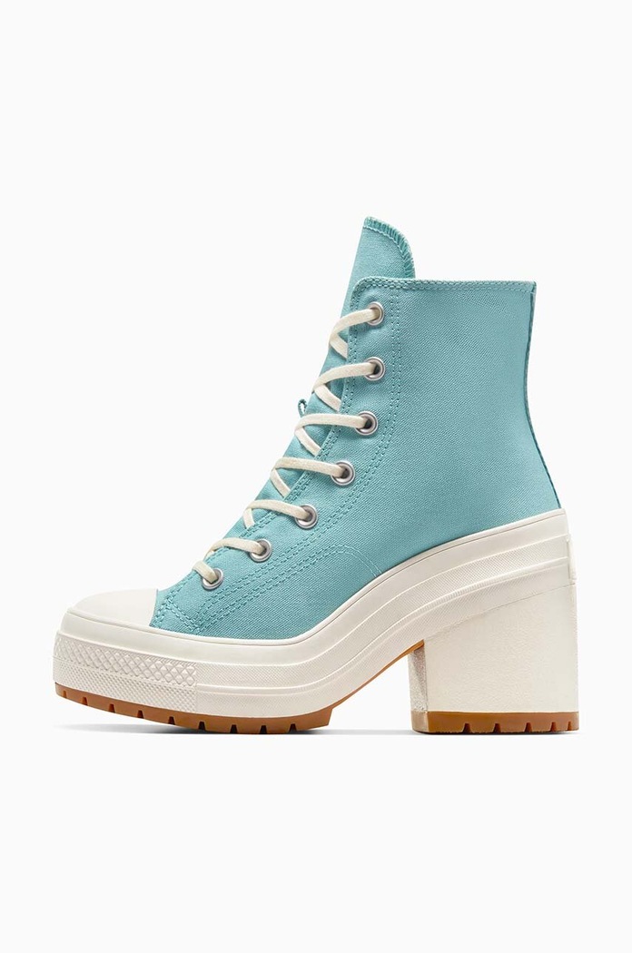 Converse sportcipő Chuck 70 De Luxe Heel Platform A08279C türkiz