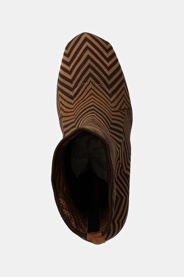 Členkové topánky Missoni Gea béžová MW47.044