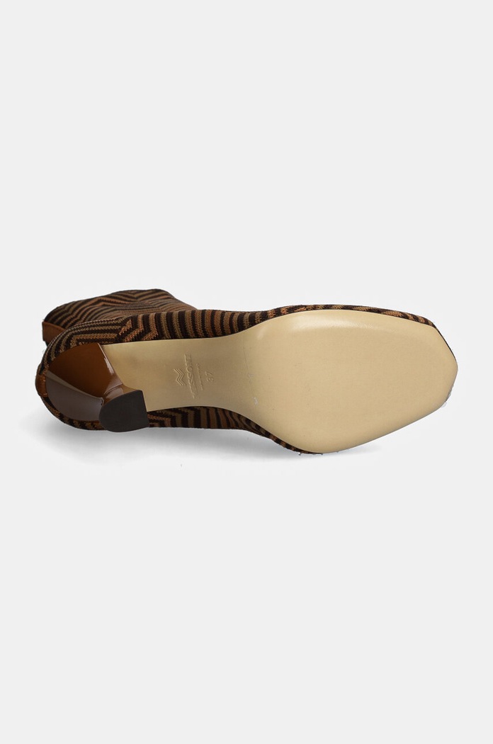 Členkové topánky Missoni Gea MW47.044 béžová