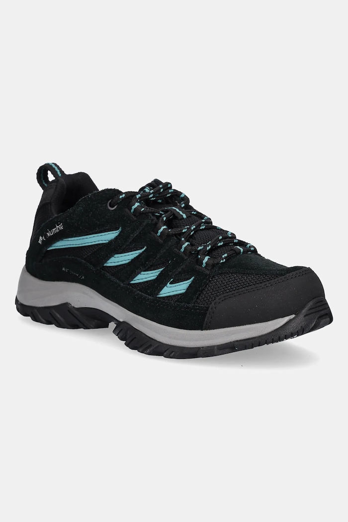 Topánky Columbia Crestwood Waterproof semišová koža čierna 2099881