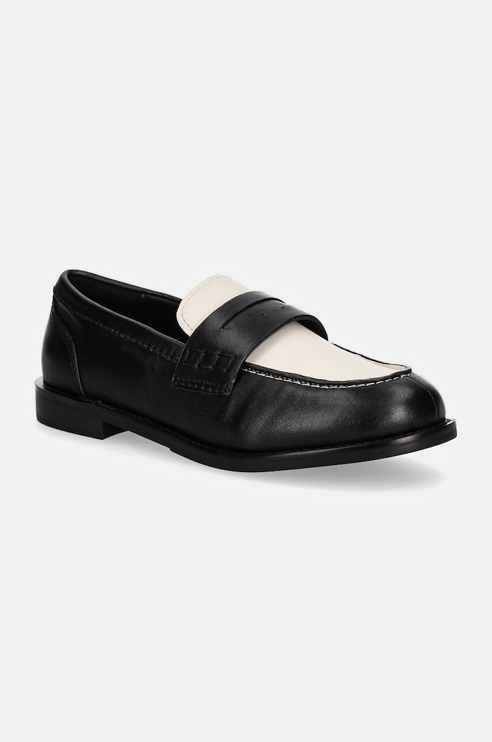 Aldo mocasini de piele ADIBAEN piele negru 13838591.ADIBAEN