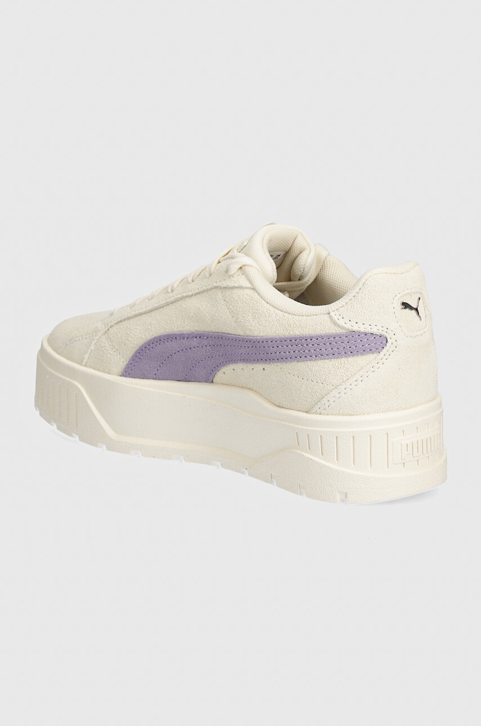 Obuwie Puma Sneakersy zamszowe Karmen II 397457 beżowy