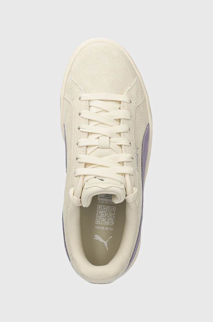 Sneakersy zamszowe Karmen II Puma 397457 beżowy