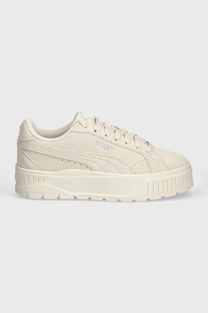 Puma sneakersy zamszowe Karmen II 397457 beżowy SS26