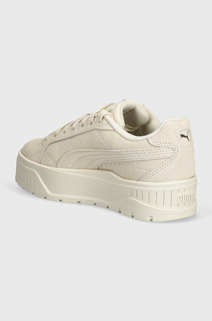 Obuwie Puma sneakersy zamszowe Karmen II 397457 beżowy