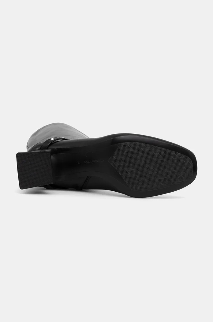 Karl Lagerfeld kozaki skórzane BEATA KL31474.000 czarny