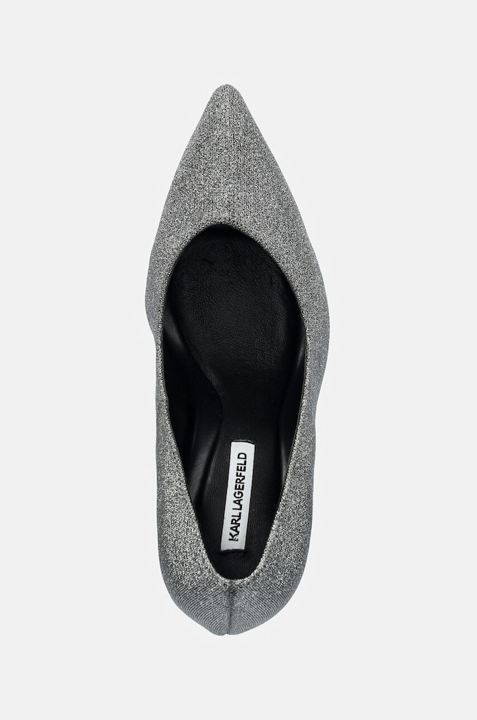 Karl Lagerfeld szpilki PREMIERE 90 srebrny KL33514G.G55