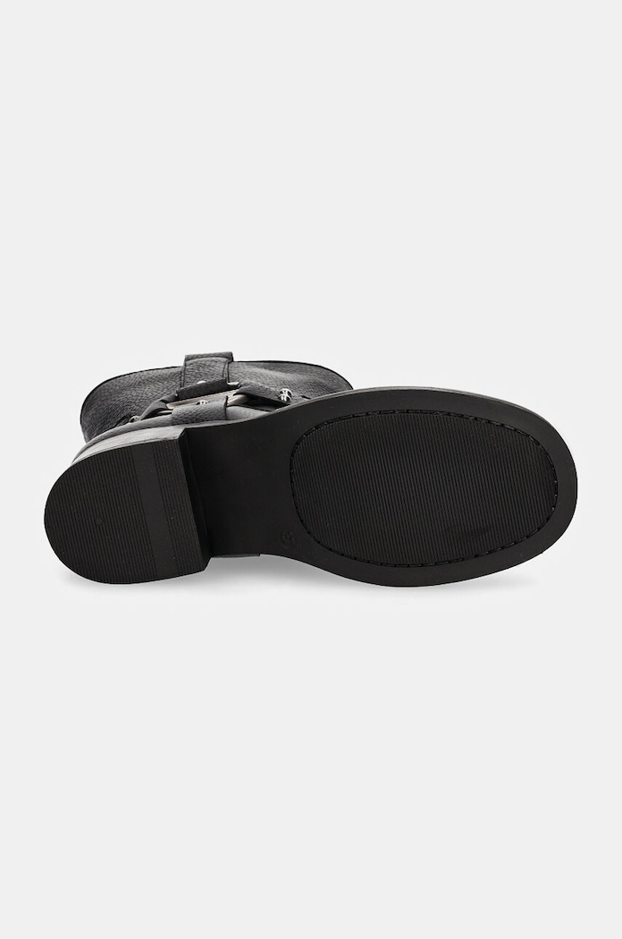 Кожени боти Karl Lagerfeld BROOKLYN KL41770.100 черен