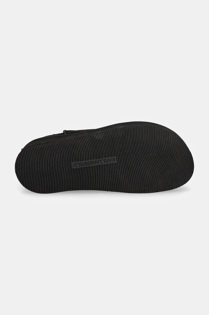 Karl Lagerfeld cizme de zapada din piele intoarsa THERMO KL48522S.5S0 negru