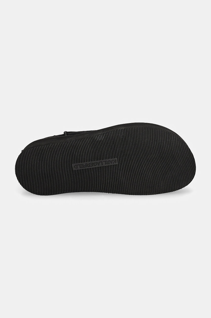 Karl Lagerfeld cizme de zapada din piele intoarsa THERMO KL48522S.5S0 negru