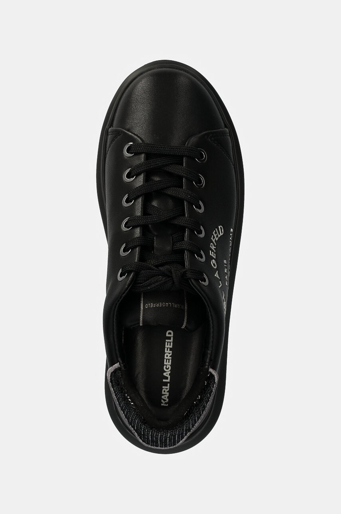 Karl Lagerfeld sneakers din piele KAPRI negru KL62538F.00X