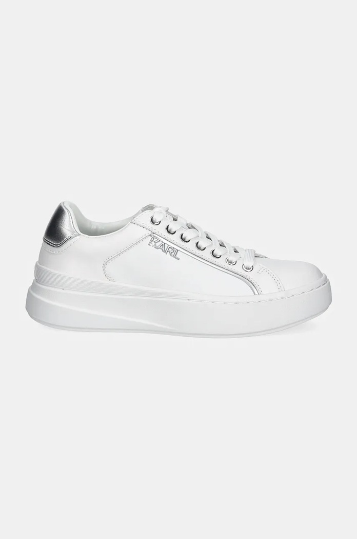 Кожени маратонки Karl Lagerfeld KRONOS KL64020.011 бял AW24