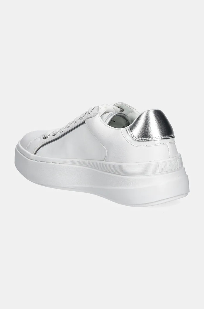 Обувки Кожени маратонки Karl Lagerfeld KRONOS KL64020.011 бял