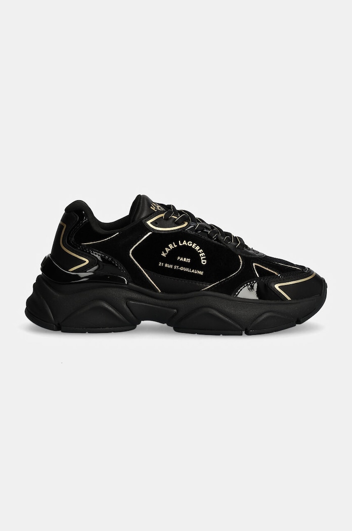 Karl Lagerfeld sneakers KOMET KL65648L.40G negru AW24