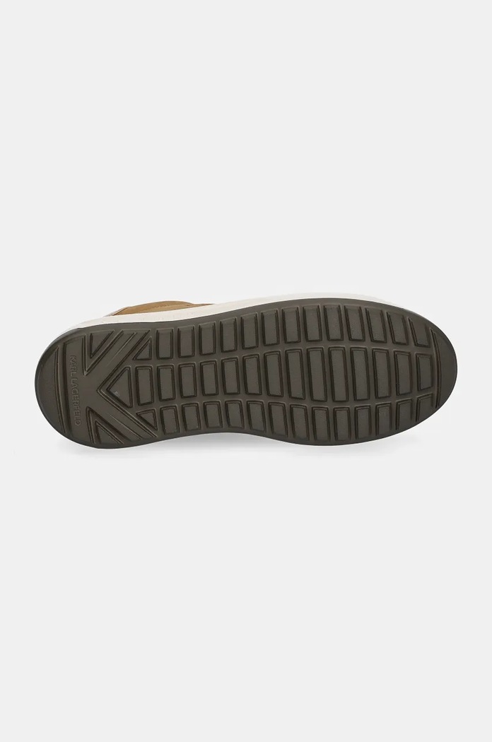 Kožené tenisky Karl Lagerfeld KAPRI LUG KL67537.288 béžová