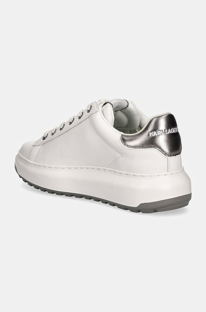 Scarpe Karl Lagerfeld sneakers in pelle KAPRI KL67538.01S bianco