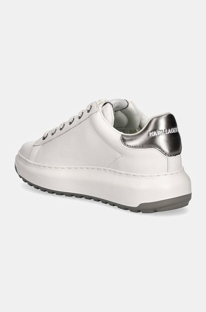 Scarpe Karl Lagerfeld sneakers in pelle KAPRI KL67538.01S bianco