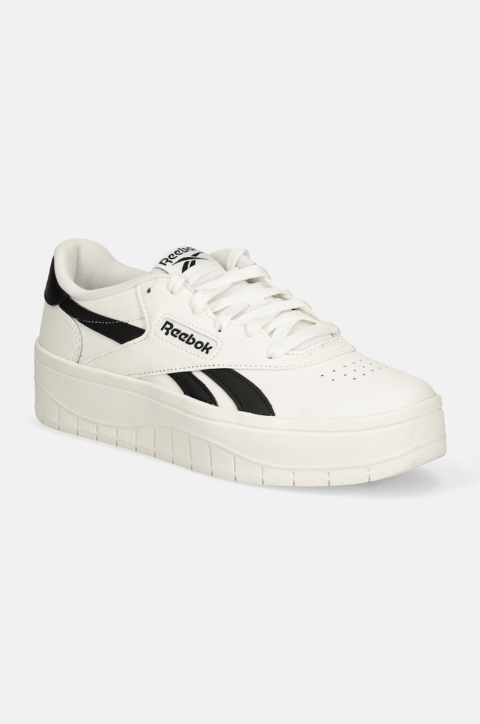 Kožne tenisice Reebok Classic Court Advance Surge ravni bijela 100202648