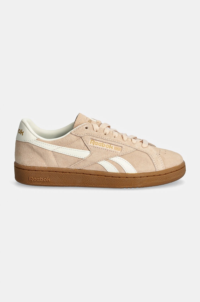 Tenisice od brušene kože Reebok Classic Club C Grounds Uk 100208146 narančasta AW24