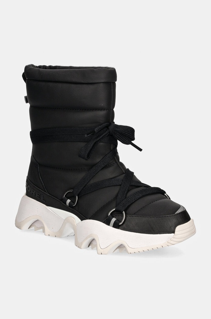 Sorel bocanci de piele KINETIC IMPACT NXT BOOT usor izolat negru 2082531010