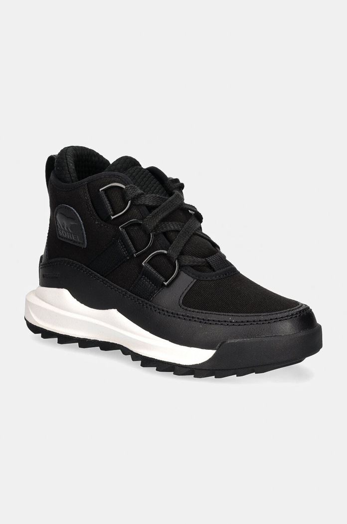 Μπότες χιονιού Sorel ONA RMX CHUKKA PLUS WP με κορδόνια μαύρο 2096331010