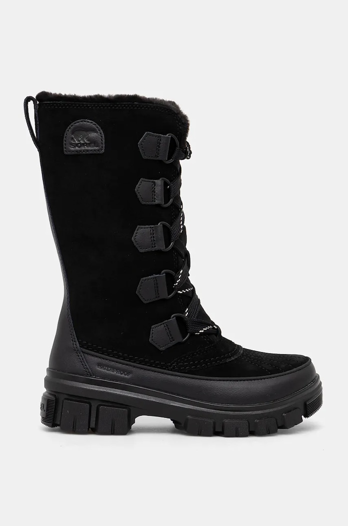 Δερμάτινες μπότες χιονιού Sorel TORINO V TALL WP OUTDRY 2106691010 μαύρο AW25