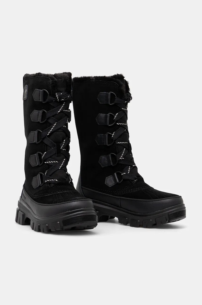 Παπούτσια Δερμάτινες μπότες χιονιού Sorel TORINO V TALL WP OUTDRY 2106691010 μαύρο