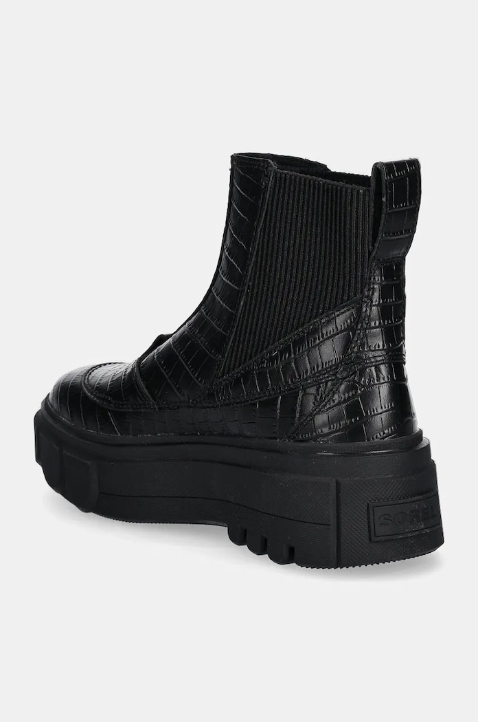 Обувки Кожени боти Sorel CARIBOU X BOOT CHELSEA W 2048441012 черен