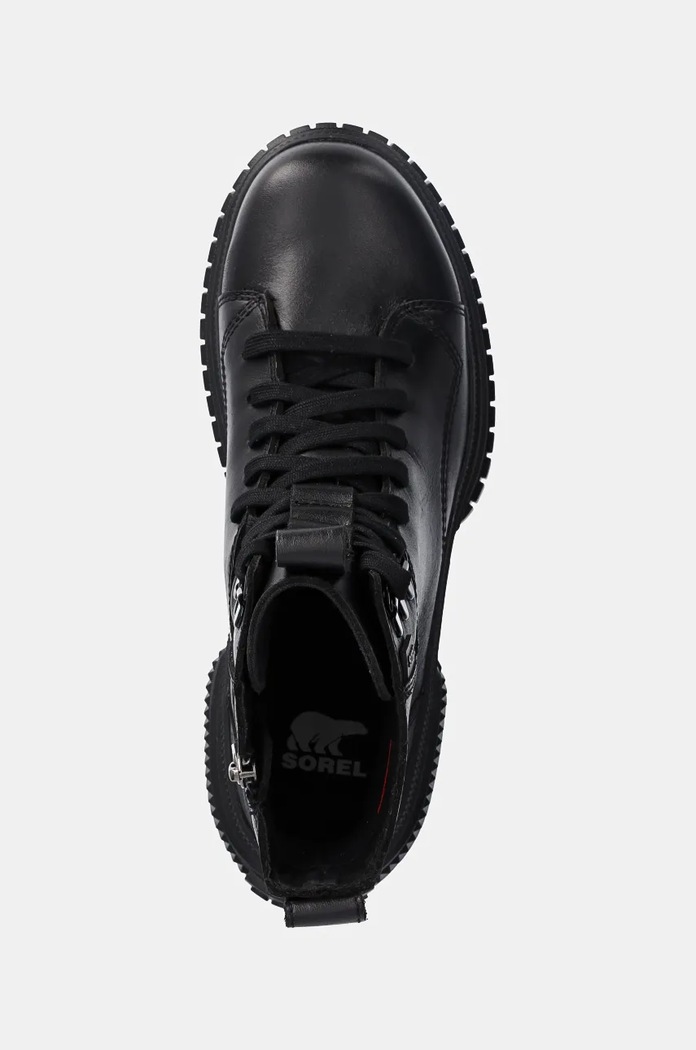 Kožené workery Sorel ONA AVE BOOT LACE WP černá 2102151010