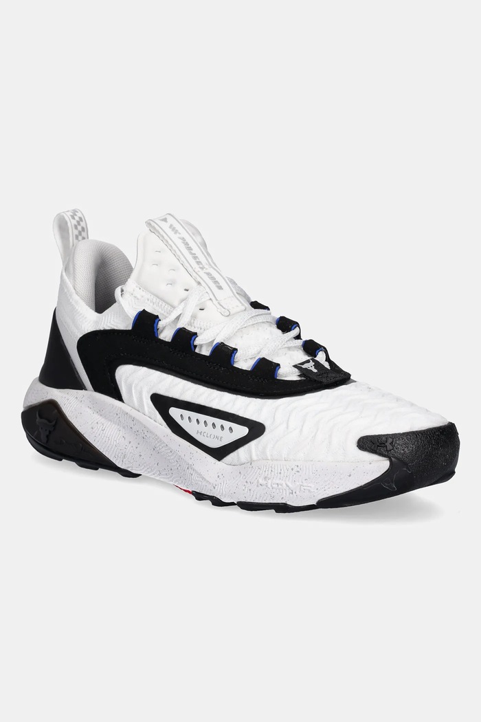 Tréninkové boty Under Armour Projekt Rock textilní bílá 3027601