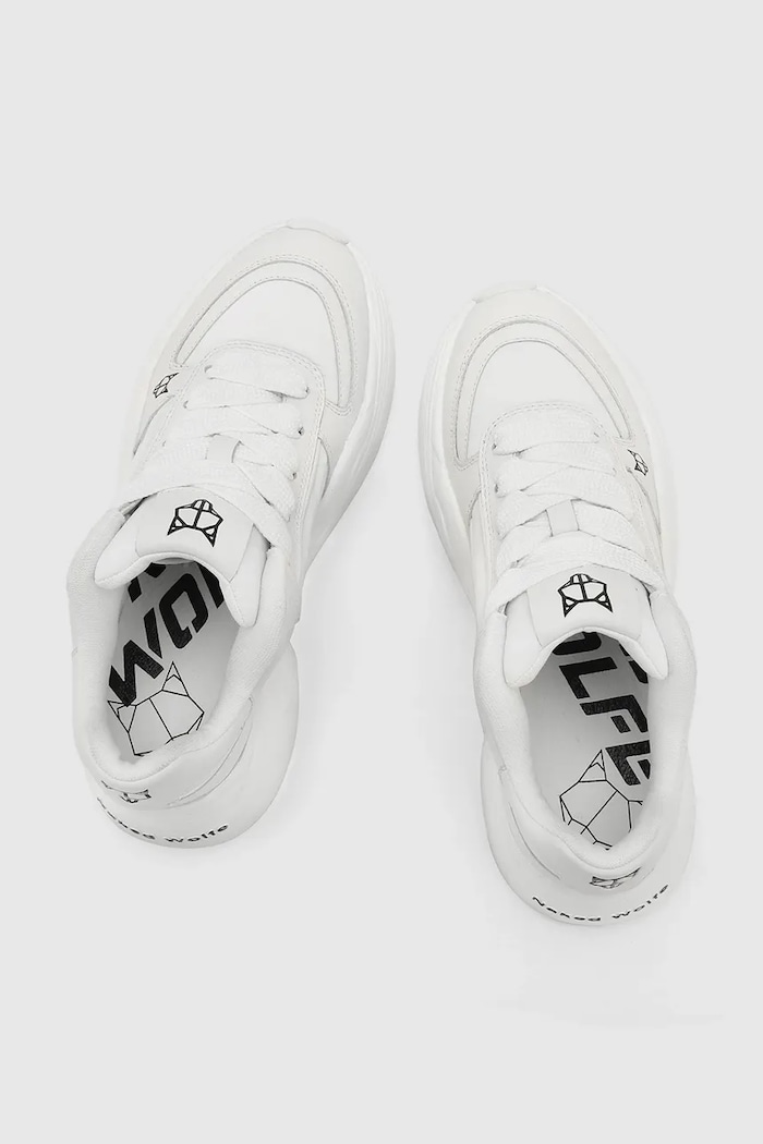 Încălțăminte Naked Wolfe sneakers Temple Temple.White alb