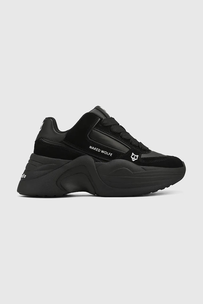 Naked Wolfe sneakersy Temple platforma czarny Temple.Black