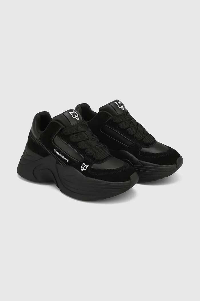 Naked Wolfe sneakersy Temple Temple.Black czarny SS26