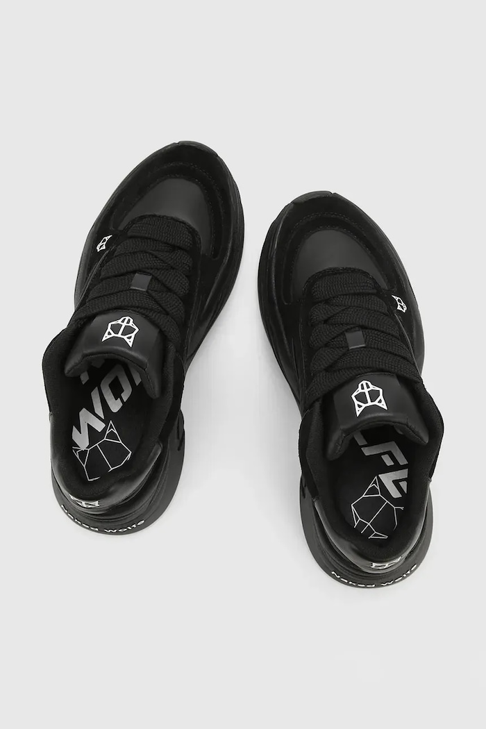 Obuwie Naked Wolfe sneakersy Temple Temple.Black czarny