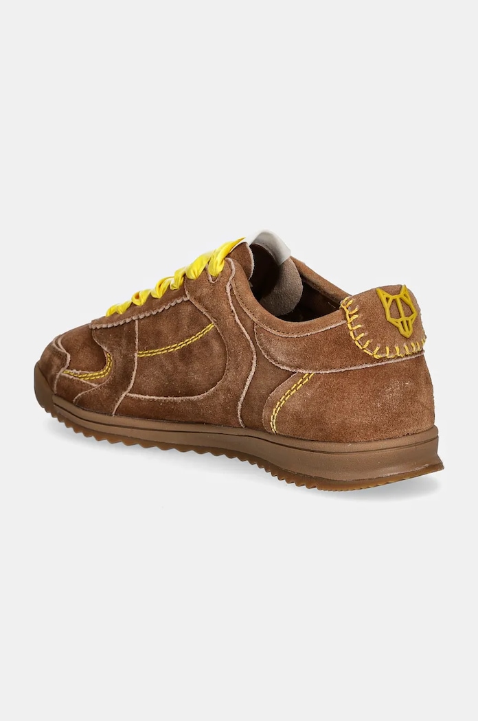 Încălțăminte Naked Wolfe Sneakers din piele intoarsă Exposure Exposure.Tan bej