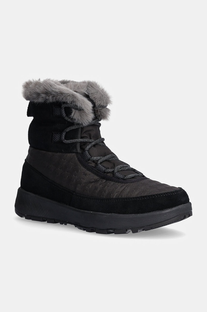 Snehule Columbia Slopeside Peak Luxe V2 semišová koža čierna 2104991