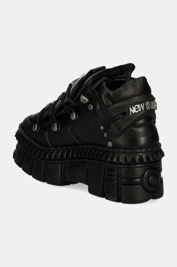 Παπούτσια Sneakers New Rock CRUST NEGRO + TOWER CASCO NEGRO M.WALL106.S13 μαύρο