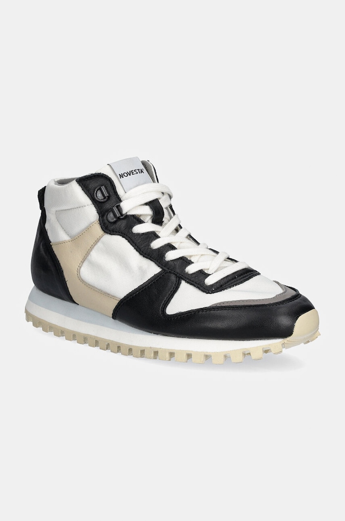 Sneakers Novesta MARATHON APEX λείο δέρμα μαύρο N379004.002NER106