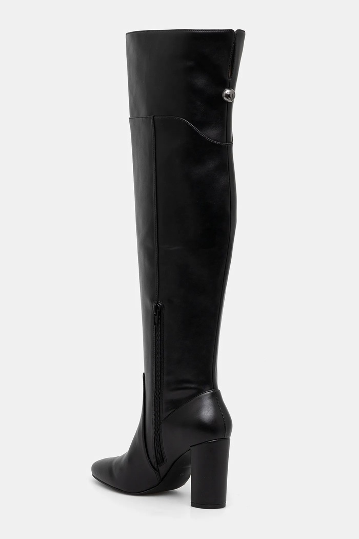 Boty Kozačky Twinset 242TGT056.00006 černá