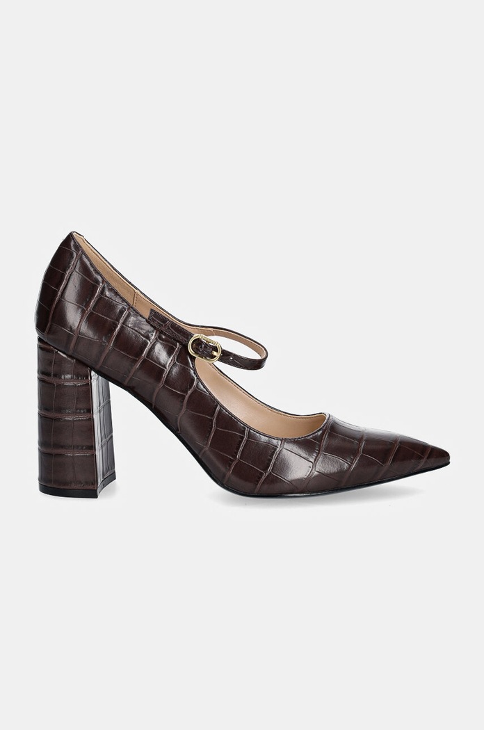 Twinset körömcipő 242TGT044.11946 barna AW24