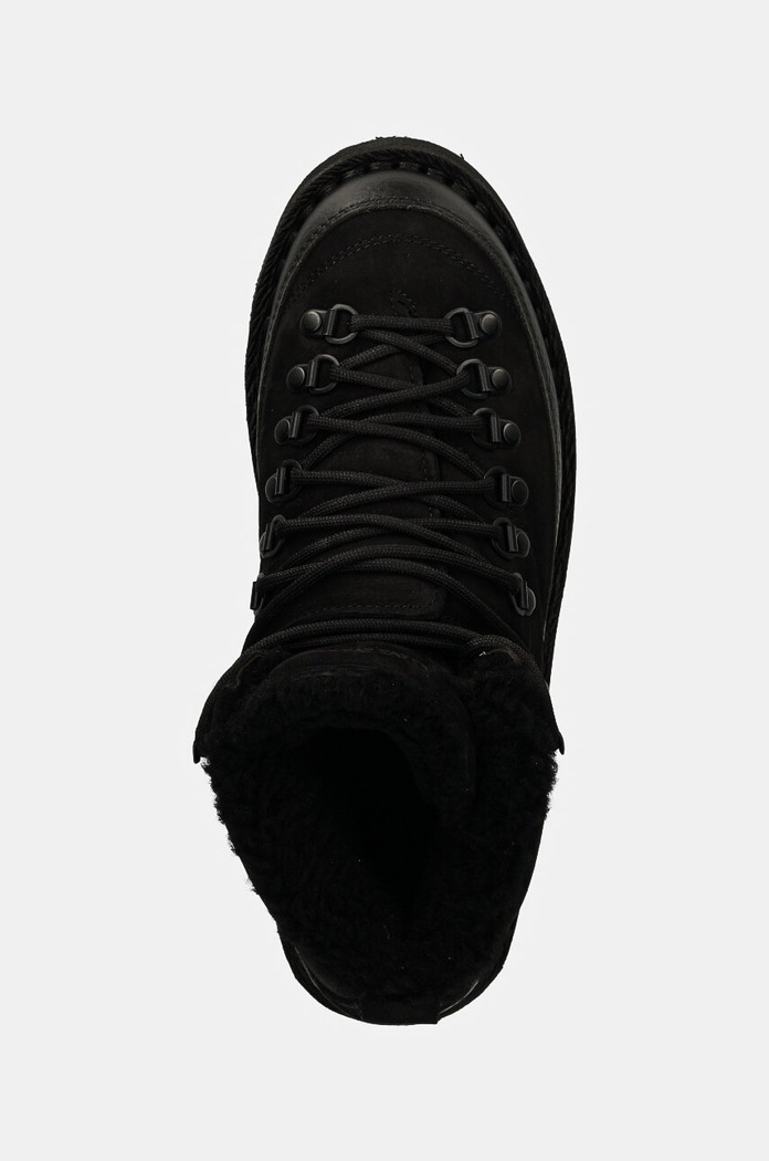 Μπότες nubuck Diemme Sesto Shearling μαύρο DI23FWSEW.I01X060BLK