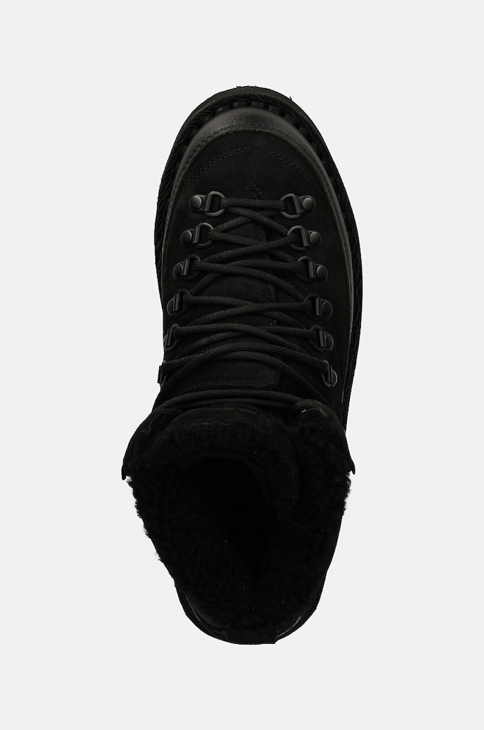 Μπότες nubuck Diemme Sesto Shearling μαύρο DI23FWSEW.I01X060BLK