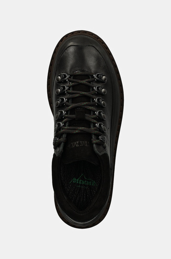 Diemme nubuck shoes Cornaro Due Gomma black DI24FWCOW.F04L007BLK