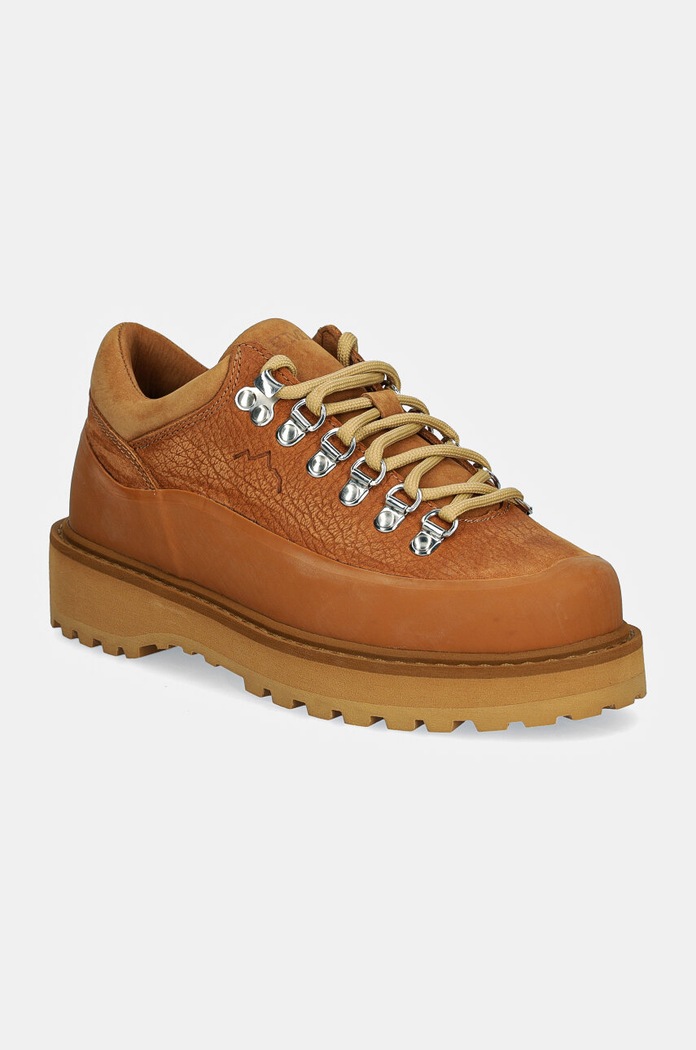 Diemme nubuck shoes Cornaro Gomma flat brown DI24FWCOW.F03L011COG