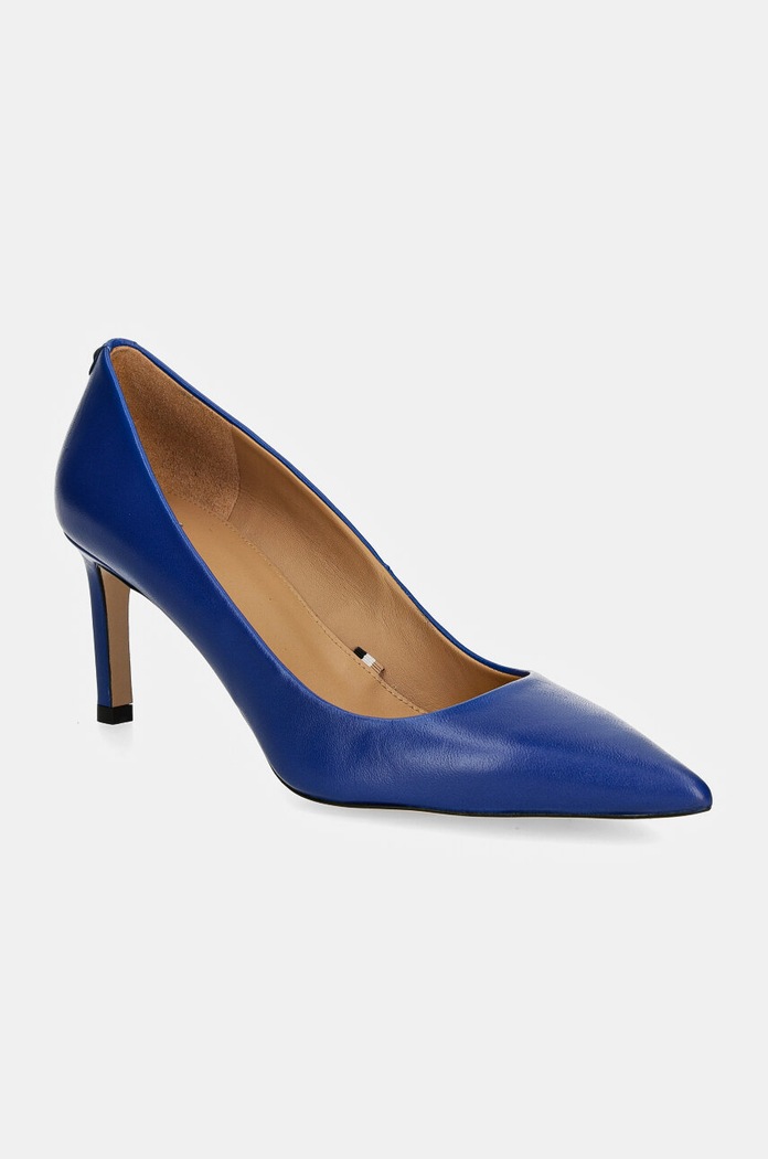 BOSS stilettos de piele Janet subțire albastru 50498836.434