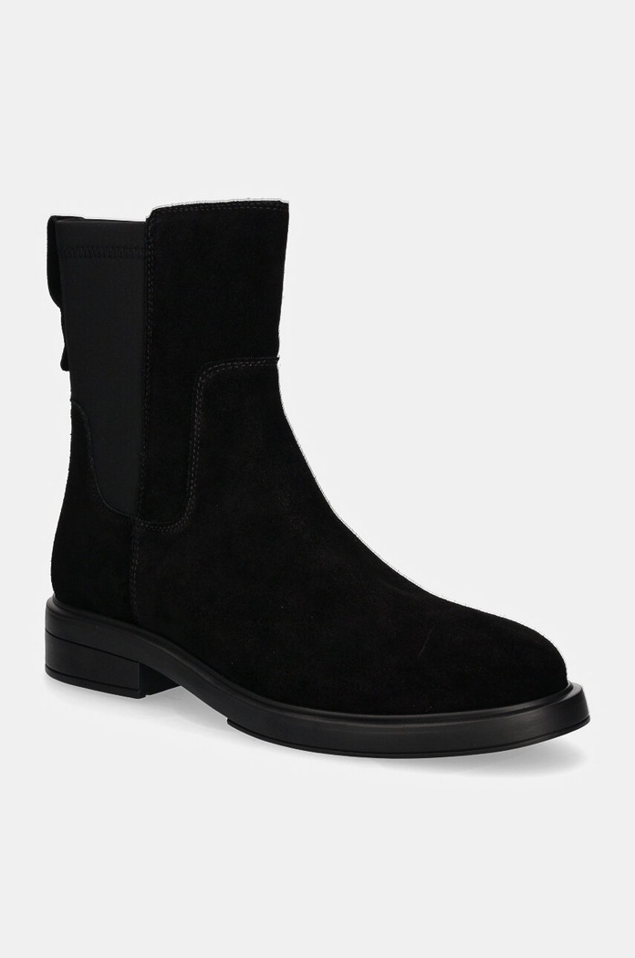 Boty s gumou BOSS Vanity textilní černá 50523512.001