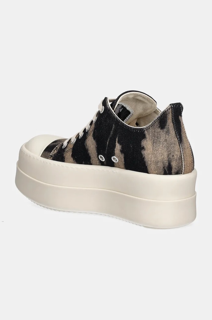 Shoes Rick Owens plimsolls Double Bumper Low Sneaks DS02D2832.DBSUN black