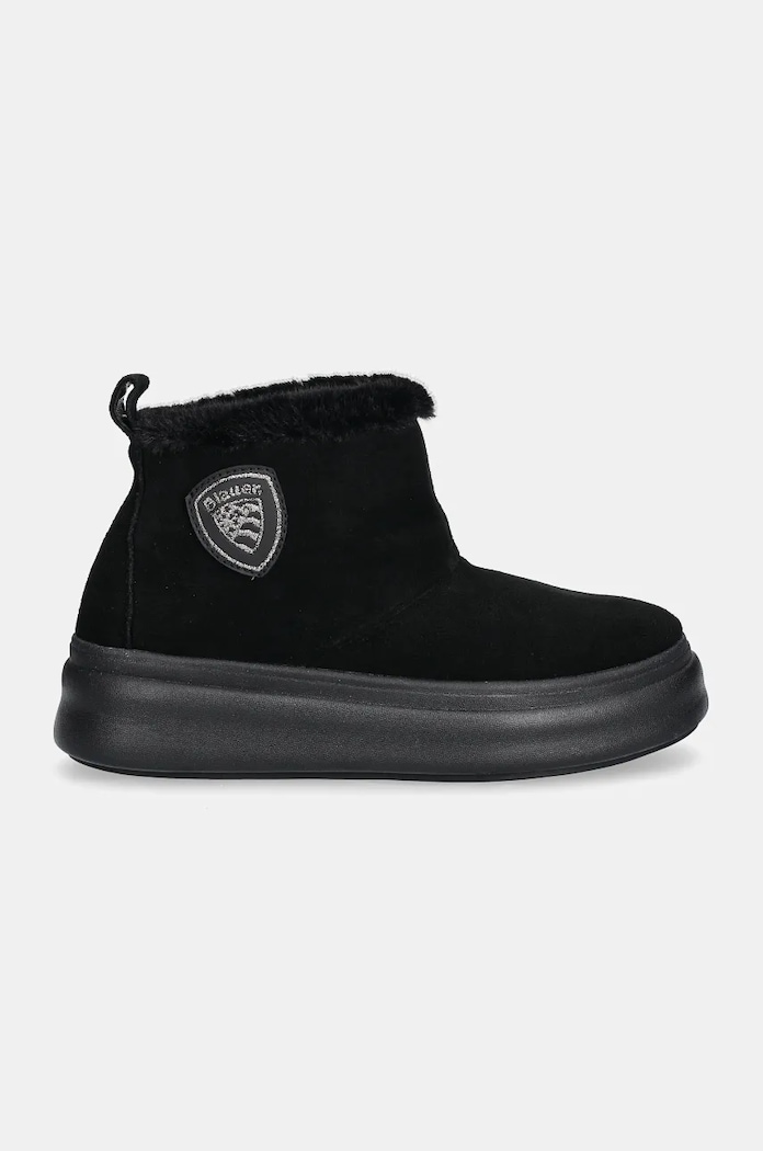 Semišové snehule Blauer EMERY F4EMERY02.SUE čierna AW24